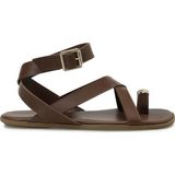 Butigo 26S-373 Taba Kadın Düz Sandalet