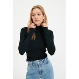 Butik Ayvitrin Kadın Yarım Balıkçı Boğazli Triko Body