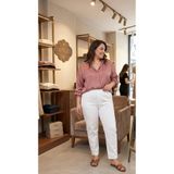Butik BELİ LASTİKLİ YÜKSEK BEL BORU PAÇA KOT PANTOLON BÜYÜK KÜÇÜK BEDEN