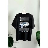 Butik Bmw E60 Baskılı Oversize Yüksek Kalite % 100 Pamuk T-şhirt Tişört