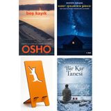 Butik Boş Kayık - Osho + Kuzey Işıklarının Şarkısı + Telefon Tutucu + Bir Kar Tanesi