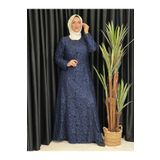 Butik büyük beden Güpür Dantel Abiye