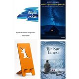 Butik Büyük Resim - Gökçe Dölek + Kuzey Işıklarının Şarkısı + Telefon Tutucu + Bir Kar Tanesi