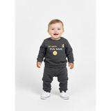 Butik Erkek Bebek %100 Pamuklu Alt - Üst 2'li Eşofman Takımı - 12 - 18 Ay - Lacivert