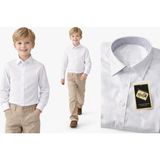 Butik Erkek Çocuk Beyaz Klasik&şık-Rahat Özel Gün Gömleği - 14 - 15 Yaş