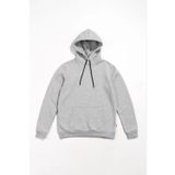 Butik Erkek Uzun Kol Kapşonlu Basic Sweatshirt Hoodie - Gri
