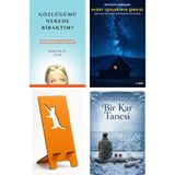 Butik Gözlüğümü Nerede Bıraktım? - Martha W. Lear + Kuzey Işıklarının Şarkısı + Telefon Tutucu + Bir Kar Tanesi