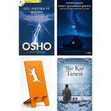 Butik Güç Politika ve Değişim - Osho + Kuzey Işıklarının Şarkısı + Telefon Tutucu + Bir Kar Tanesi