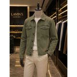Butik Haki Vintage Yirtk Detay Ceket - 40 - 1-Haki