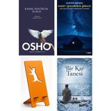 Butik Kader Özgürlük ve Ruh - Osho + Kuzey Işıklarının Şarkısı + Telefon Tutucu + Bir Kar Tanesi