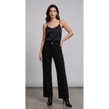 Butik KADIN TAŞLI SİYAH BOL PAÇA PANTOLON