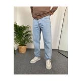 Butik Karaca KOPYA - Erkek Baggy Butter Fly Jeans Salaş Kemer Arkası Lastikli Kot Pantolon