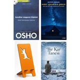 Butik Kendine Saygının Büyüsü Kendi Farkındalığına Uy... - Osho + Kuzey Işıklarının Şarkısı + Telefon Tutucu + Bir Kar Tanesi