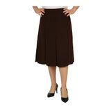 Butik Kısa Büyük Beden Fişekli Astarlı Portoriko Kloş Anne Eteği Urun Boy 65 Cm