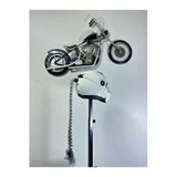 Butik Motor & Motosiklet Gri Renk Saç Kask Dış Aksesuarı
