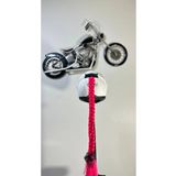 Butik Motor & Motosiklet Neon Pembe Örgü Saç Kask Dış Aksesuar