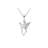Butik PT0460041 Gümüş Melek Annem Kolye