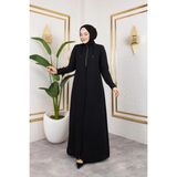 Butik Rabia Ferace - Siyah - 48