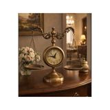Butik Saat Metal Terazili Masa Saati Avukatlar İçin Hediyelik Eşya | 43×48 cm