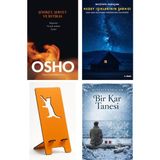 Butik Şöhret Servet ve Ihtiras - Osho + Kuzey Işıklarının Şarkısı + Telefon Tutucu + Bir Kar Tanesi