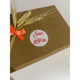 Butik Sosyetik Şans Getirsin Kırmızı Kalın El Yazılı Yuvarlak Yapışkanlı Etiket 4 x 4 cm 120 Adet