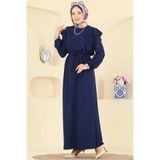 Butik Tuğbam Tesettür Elbise Kolu Volanlı
