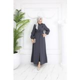 Butik Tül Detay'lı Spor Model Feracce