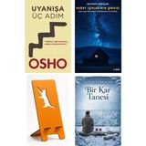 Butik Uyanışa Üç Adım - Osho + Kuzey Işıklarının Şarkısı + Telefon Tutucu + Bir Kar Tanesi