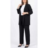 Butik yazlık ınce ayrobın kumas büyük beden ceket pantolon alt üst takım