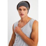 Butikgiz Füme Erkek Pamuklu Termal, Kaymaz, Terletmez, Ultra Hafif, Spor Saç Bandı Bandana Buff - Renkli - Standart