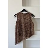 butikhola Zr Bronz Pullu File Bluz