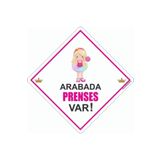 BUTİKPLAKA Kopya - Kopya - Dikkat Arabada Bebek Var/dekota Ikaz Levhası/ Büyük Taçlı Prenses butikplaka224110490