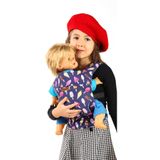 BUTİKPLAKA Kopya - Mini Kanguru/oyuncak Bebek Kangurusu/kız Çocuk Ana Kucağı/dondurma Desen 2-10yaş