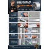 Bütil Bant Güçlü Su Sızdırmaz Izolasyon Çatı Oluk Tamir Bandı Alüminyum 48 Mmx 2 Metre 71 - Çok Renkli