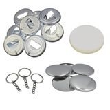 Buton Anahtarlık Açacak Toptan Kendin Yap 44 mm (100)