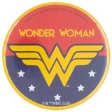 Buton Magnet Lisanslı Şişe Açacağı (Wonder Woman - Logo)
