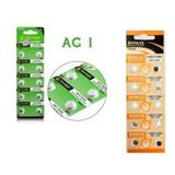 Buton Pil - Saat Lazer Hesap Makinesi Pili 10lu Paket AG1 LR621/LR60 1.55V