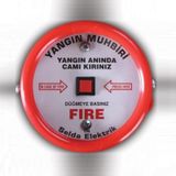 Buton Yangın İhbar Yuvarlak
