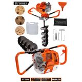 Butools 150 Mm Çelik Şanzuman Benzinli Toprak Burgu Makinesi Fidan Dikme Makinesi