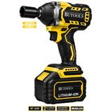 BUTOOLS 450 Nm Akülü Somun Bijon Sökme Takma Sikma Makinesi Matkap Vidalama Kömürsüz Motor