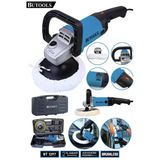 Butools Bt 1297 4200W 180 Mm 6 Kademe Devir Ayarlı Bakır Sargılı Polisaj Pasta Cila Makinesi Mavi