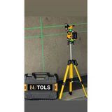 Butools Lazer Terazi 16 Çizgili Yatay Dikey Gönye 360 Derece Uzaktan Kumandalı