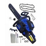BUTOOLS Profosyonel Ağaç Odun Motoru Hızar Kesme 52 Cc 2.8 Hp Mavi