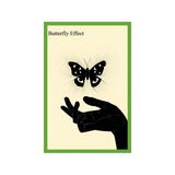 Butterfly Effect – Bir Mesaj, Bir Gülümseme, Sonsuz Etki | İlham Veren Hediye Not Kartı & Dekoratif Kartpostal | 10x15 cm - 2