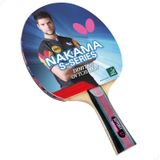 Butterfly Nakama S-7 Masa Tenisi Raketi - Profesyonel ITTF Onaylı Butterfly Ping Pong Paddle - Sapphira Masa Tenisi Kauçuk ve Kalın Sünger Katmanlı Ping Pong Raketi - 2 Pinpon Topu Dahil