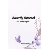 Butterfly Notebook: 120 Blank Pages | Journal, Sketchbook & Writing Notebook