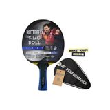 BUTTERFLY Timo Boll Black Masa Tenisi Raketi ITTF Onaylı - Raket Kılıflı