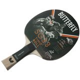 Butterfly® Timo Boll SG33 masa tenisi raketi | masa tenisi raketi hobi ve boş zaman | iddialı boş zaman oyuncusu | yüksek kaliteli | ITTF sertifikalı Addoy kaplama | içbükey sap şekli akıllı tutuşlu