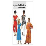 BUTTERICK PATTERNS B5652 Bayan Üst, Elbise, Kaftan, Tulum ve Pantolon, Beden ZZ (LRG-XLG-XXL)