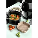 Bütün Airfryer'lere Uyumlu Vizon Silikon Pişirme Kabı